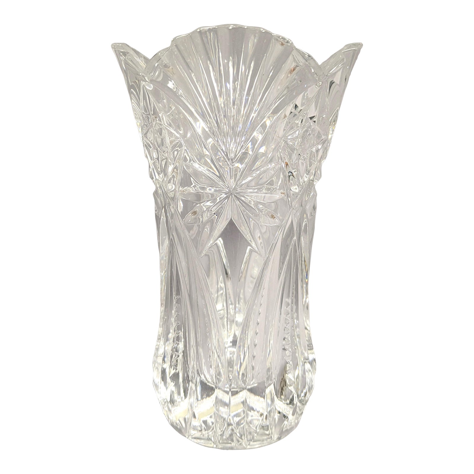 Cristal d'Arques Durand Vincennes Vase | Chairish