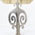 1970s Neoclassical Table Lamp in Brushed Metal, 1970 For Sale - Image 5 of 9