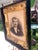 Late 19th Century Large Antique Gold Frame With Antique Print of a Distinguished Man For Sale - Image 5 of 11