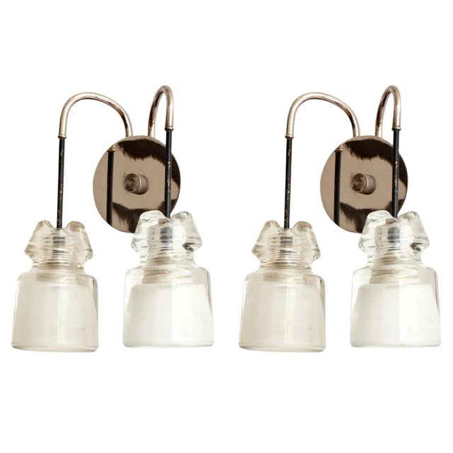 Vintage Italian Wall Lights, 1950s, Set of 2 For Sale