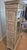 19th-Century European Whitewashed Oak Display Cabinet For Sale - Image 4 of 8