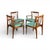 Wood Attributed United Furniture Vintage Mid Century Modern Set of 4 Dining Chairs C. 1960s For Sale - Image 7 of 8