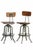 Restoration Hardware Pr. Vintage Restoration Hardware Stools For Sale - Image 4 of 14
