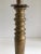1930s Brass Candlestick Table Lamp With Spikes and Ball Feet at Base For Sale In New York - Image 6 of 10