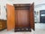Art Nouveau Wardrobe with Mirror, 1920s For Sale - Image 4 of 15