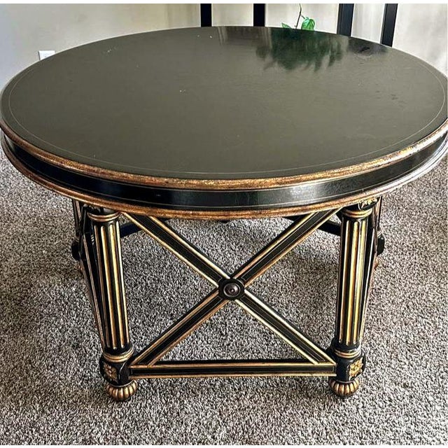 1980s 1980s Discover Timeless Elegance With This Exquisite Quince Table, a Masterpiece of Design by Maitland-Smith. For Sale - Image 5 of 5