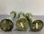 Folk Art Set of 3 Large Unique Tessellated Bone Candle Holders Candlesticks For Sale - Image 3 of 4