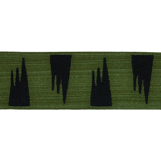 Schumacher X David Kaihoi Tutsi Trim in Green For Sale