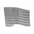 Celebrate American pride with this elegant signed Christofle France silverplate paperweight crafted in the stylized form...