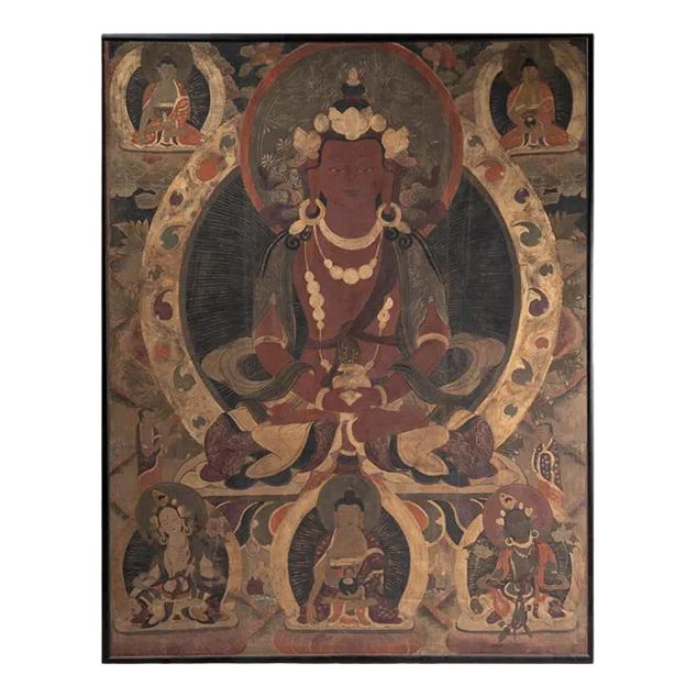 Tibetan Thangka Decoration For Sale