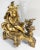 Gold 19th Century or Earlier Pair of French Gilt Bronze Fireplace Chenets With Cherubs For Sale - Image 8 of 12