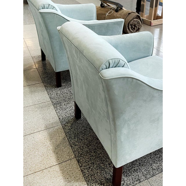 1960s Danish Modern Suite of Sofas & Armchairs- A Set of 4 For Sale - Image 15 of 18