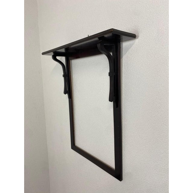 Wood Art Nouveau Mirror Frame, 1890s For Sale - Image 7 of 8