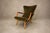 Mid-Century Modern Giuseppe Scapinelli Sculptural Caviúna & Olive Green Mohair Armchairs, Brazilian Modern, 1950s For Sale - Image 3 of 18