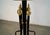Black 1980’s Hollywood Regency Black & Brass Plant Stand & Planter For Sale - Image 8 of 12