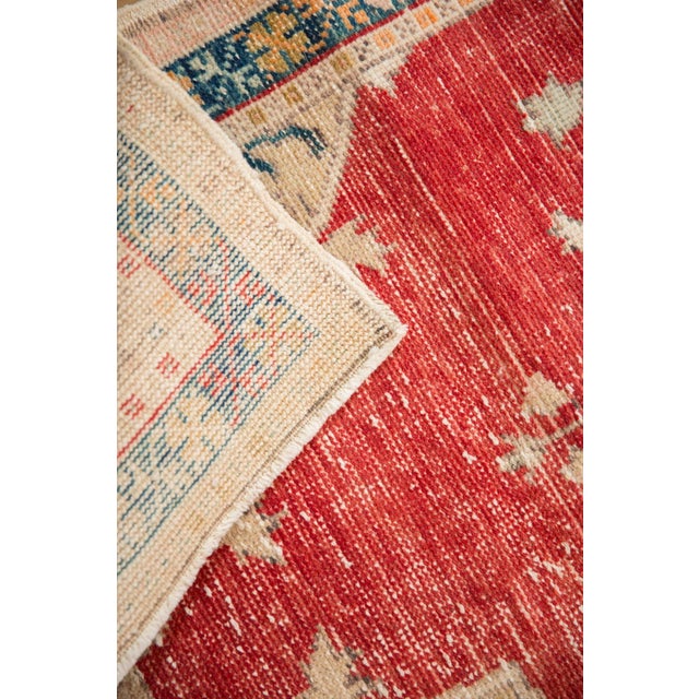 Vintage Distressed Oushak Rug Runner - 2'9" x 5'2" For Sale - Image 9 of 9