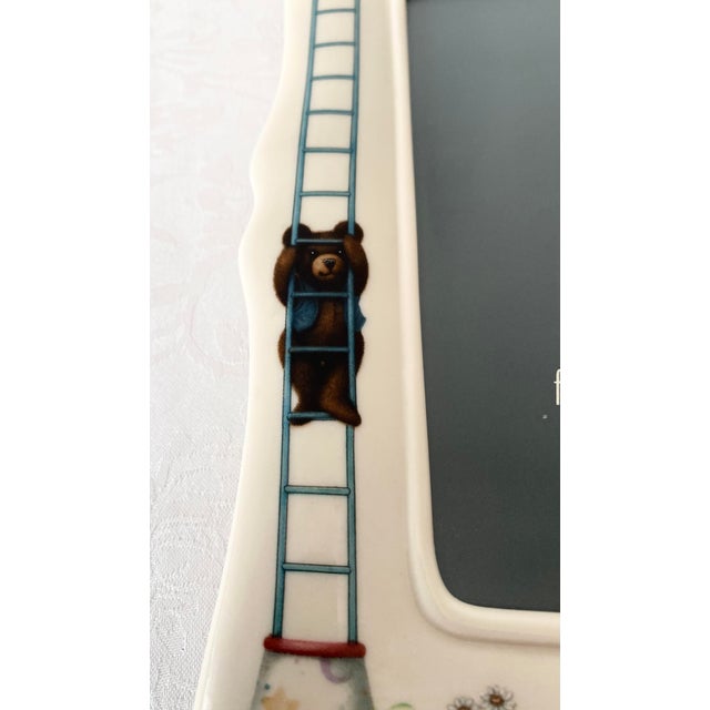 Exquisite Lenox China Bears Heirloom Collection Portrait Frame Mint Condition Late 20th Century For Sale - Image 9 of 12
