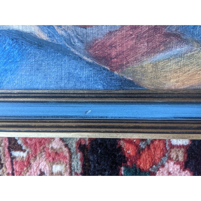 Vintage Original Apple Still Life Painting Signed For Sale - Image 11 of 14