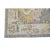 Modern Turkish Oushak Rug Blue Yellow Gray Handwoven Vintage Rug 2'4" X 3'5" For Sale - Image 3 of 6