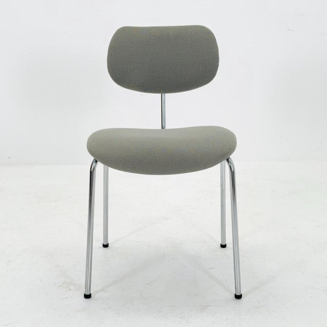 Egon Eiermann Mid-Century Modern Austrian SE 68 Chair by Egon Eiermann for Wilde & Spieth, 1990s For Sale - Image 4 of 8