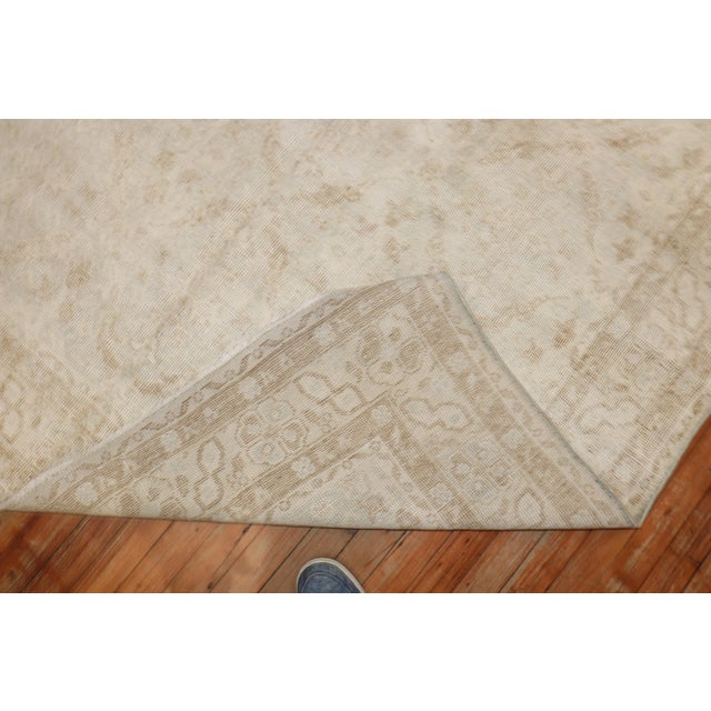 Worn Vintage Turkish Rug - 5'3" x 9' For Sale - Image 4 of 10