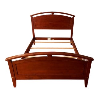 Ethan Allen Elements Solid Wood Full Size Bedframe For Sale