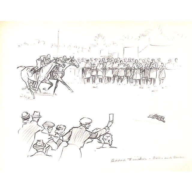 "Good Luck and Bad" 1940 Brown, Paul (Inscribed With Original Pencil Drawing) For Sale - Image 4 of 12