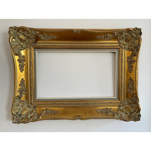 Vintage Carved Gilt Wood Frame For Sale - Image 11 of 11