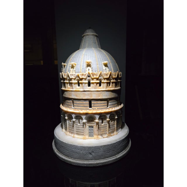 Indulge in the timeless elegance of Giuseppe Andreoni's masterful alabaster sculpture, a faithful replica of the iconic...