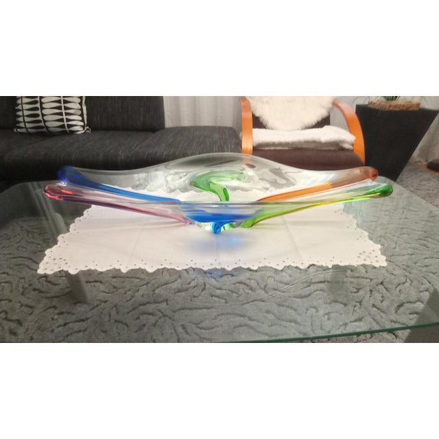 Murano Glass Fruit Bowl, 1960s For Sale - Image 11 of 15