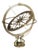 20th Century Stylized Brass Armillary Sphere For Sale