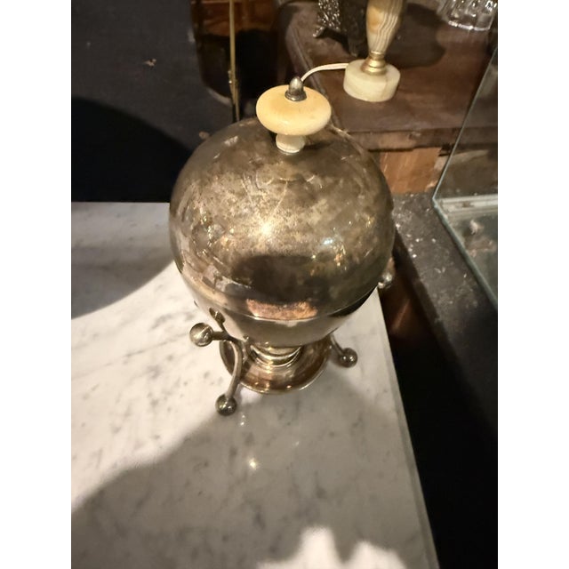 Silver-Plated Metal Soft-Boiled Egg Warmer, 1890s For Sale - Image 5 of 6