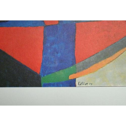 After Maurice Esteve, La Tardes, 1961, Offset Lithograph For Sale - Image 9 of 12