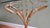Hollywood Regency Gold Sheaf of Wheat Accent Table For Sale - Image 4 of 9