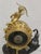 Gilt Bronze Desk Clock with Elephant Angel Decor For Sale - Image 15 of 18