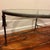 Late 20th Century Vintage Heavy Hand Forged Metal and Glass Coffee Table in the Style of Dennis and Leen For Sale - Image 5 of 12