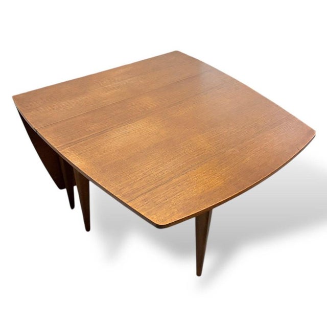 Mid-Century Teak Drop-Leaf Dining Table from Elliotts of Newbury, 1960s For Sale - Image 4 of 9