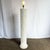 Postmodern Pink and Green on White Palm Frawn Sculpted Plaster Floor Lamp For Sale - Image 11 of 11