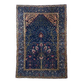 Antique Persian Tehran Rug 4'5'' x 6'7'' For Sale