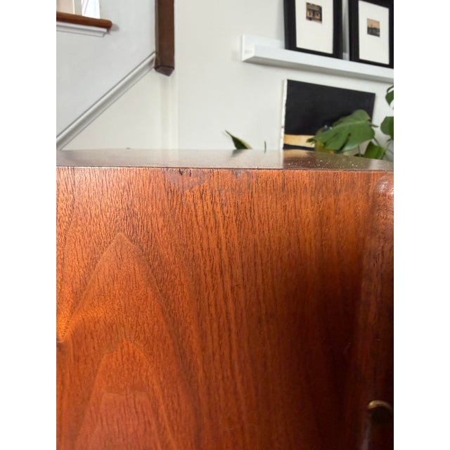 1960s Mid Century Modern Walnut Kipp Stewart for Drexel Declaration Nightstand For Sale - Image 14 of 18