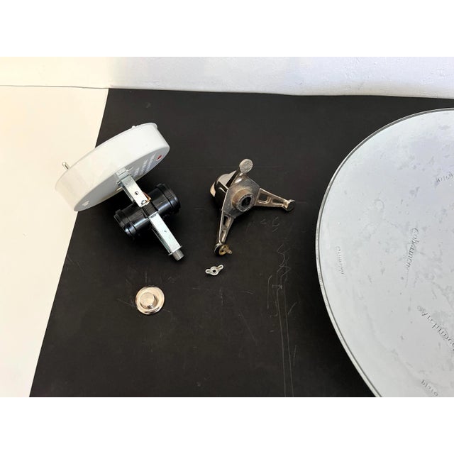 1960s Space Age Moon & Lander Flush Light For Sale - Image 16 of 18