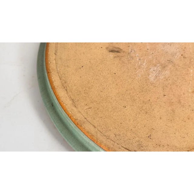 Heavy Glazed Pottery Dish, 1970s For Sale - Image 14 of 16