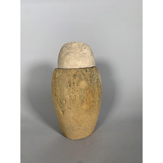 Canopic jar, ancient Egypt, depicting the god Amset, Late Period (711-332 BC), archaeology For Sale - Image 6 of 11