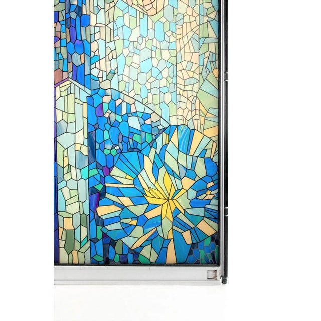 1990s Stained Glass Lightbox For Sale - Image 5 of 13