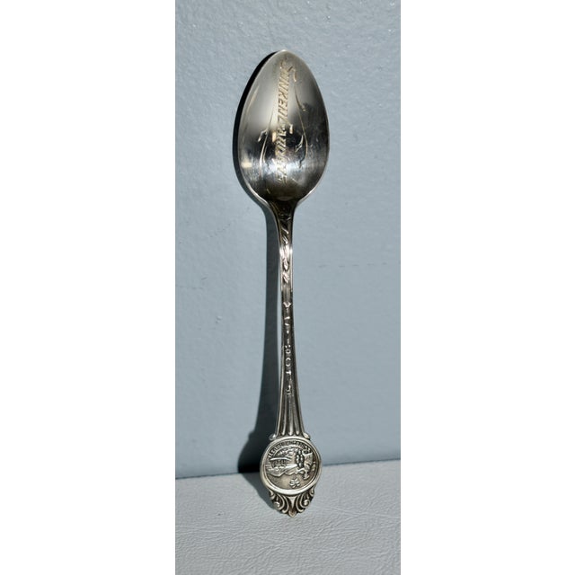 Antique (1920's) Collectors Spoon with Florida and In God We Trust Details. Made of Sterling SIlver. The Measurements:...