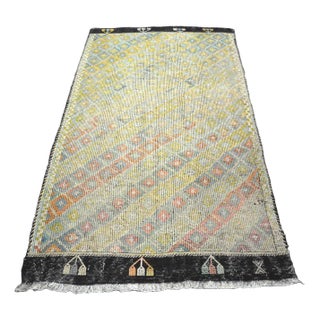 Vintage Turkish Kilim Rug For Sale