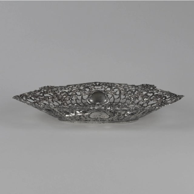 Decorative Silver Dish For Sale - Image 4 of 9