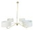Contemporary Visual Comfort Thomas O’Brien “Canto Grande” 4-Arm Chandelier For Sale