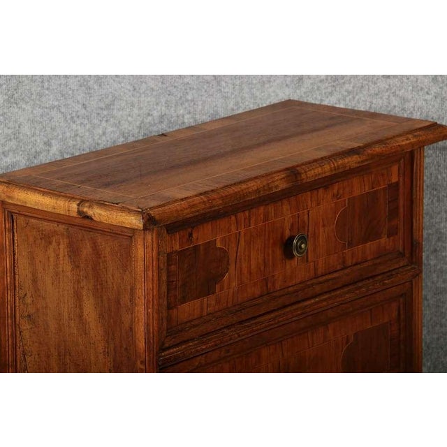 19 Century Baroque Walnut Chest of Drawers, 1850s For Sale - Image 13 of 18