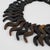 Monies Oversized Faux-Horn Resin Bib Choker Necklace For Sale - Image 9 of 11